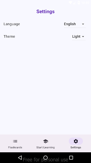 Vocab Flashcards Screenshot 3