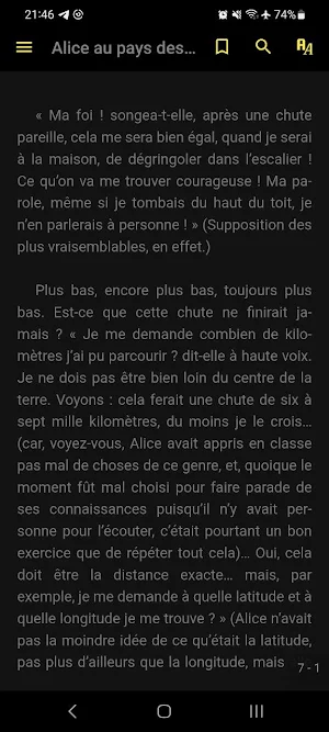 EBook Libre - Millions livre Screenshot 1