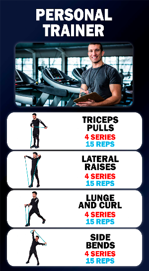 Resistance Band Workout App Screenshot 2