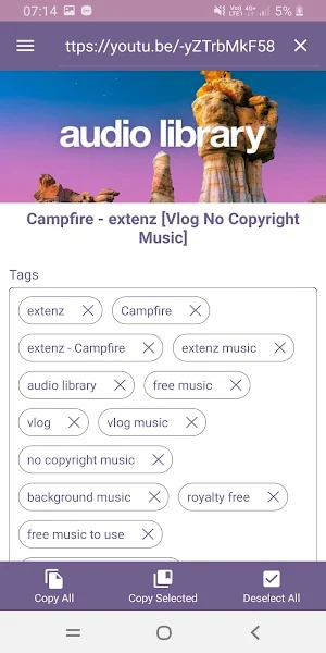 Tags for Videos Screenshot 0