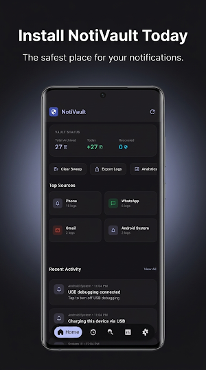 Notification Manager Notivault Screenshot 1