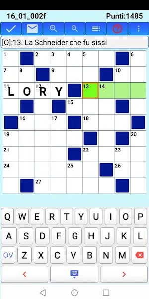 Best Italian Crossword Puzzles - Advanced Level Screenshot 1
