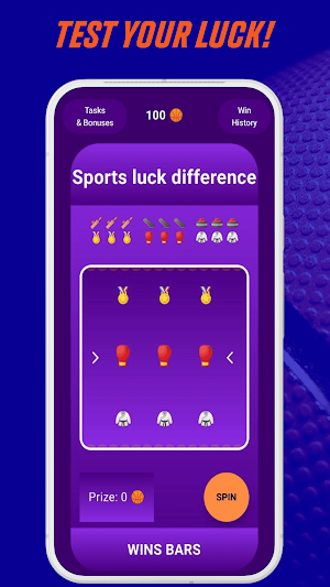 Sports luck difference Screenshot 2
