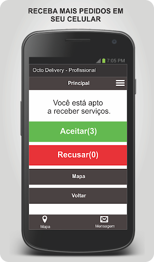 Octo Delivery - Profissional Screenshot 1