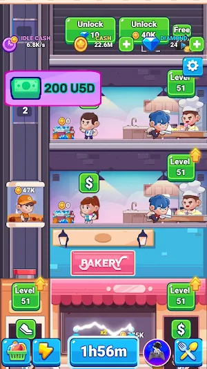 Idle Canteen Tycoon: Idle Food Screenshot 3