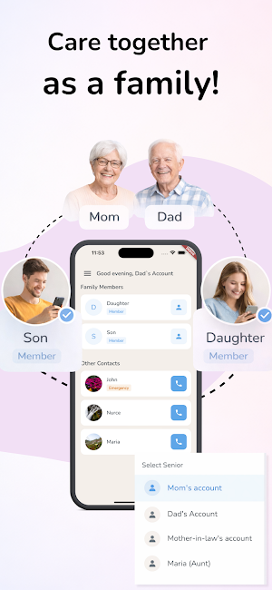Senior Care: Daily Checkup Screenshot 0