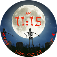 Halloween Watchface: Skeletons