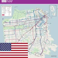 SAN FRANCISCO METRO BUS MAP