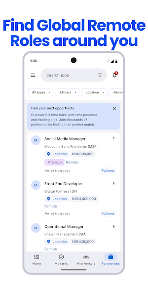Freebyz - Tasks & Remote Jobs Screenshot 1