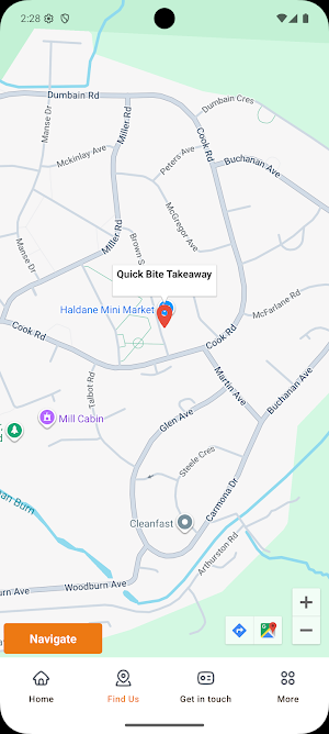 Quick Bite Takeaway Screenshot 1