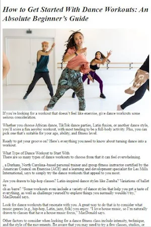 How to Do Fitness Dancing Screenshot 1