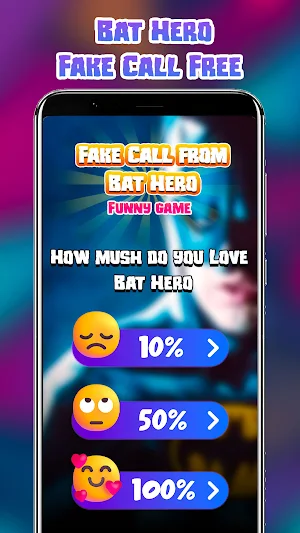 Bat Hero Prank Call Simulator Screenshot 3