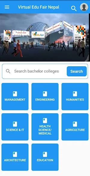 Virtual EduFair Nepal Screenshot 1
