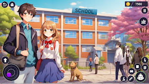High School Love Anime Games Screenshot 2