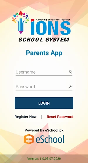 IONS School System Screenshot 0
