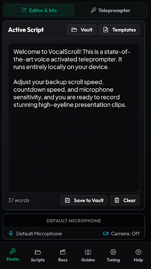 VocalScroll - AI Voice Sync Screenshot 2