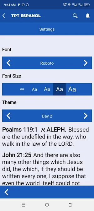 The Passion Bible in Spanish Screenshot 2