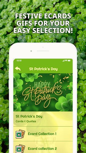St. Patrick’s Day Cards GIFs Screenshot 2