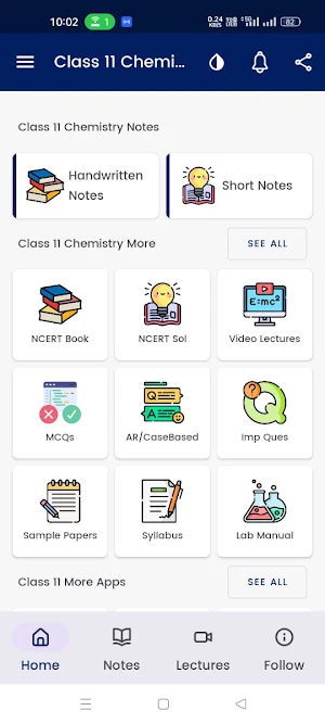 Class 11 Chemistry Notes Screenshot 1