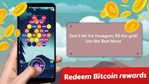 Merge Hexa Puzzle - BTC Screenshot 1