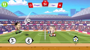 Super Ball Head Soccer Stars Screenshot 2