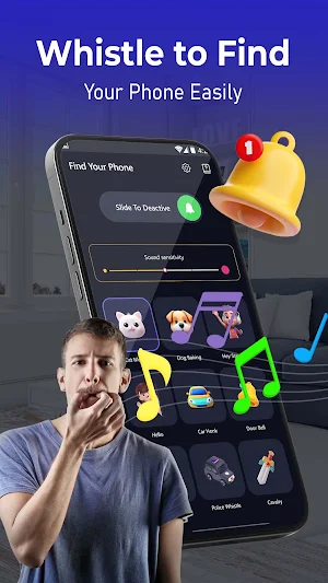 Find My Phone by Clap, Whistle Screenshot 2