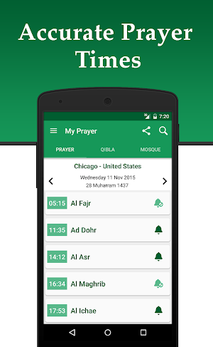 My Prayer: Qibla, Athan, Quran & Prayer Times Screenshot 0
