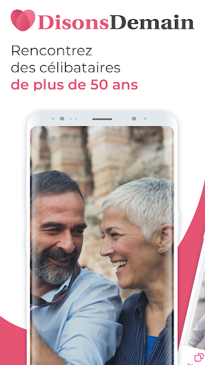 DisonsDemain - Site de rencontre pour les 50+ Screenshot 0