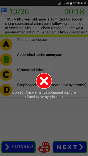 CCRN: Critical Care Registered Nurse Exam Screenshot 2