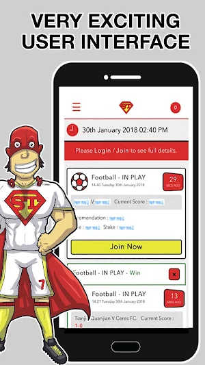 Superhero Tips Sports Betting Football Tipster Bet Screenshot 1