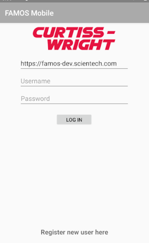 FAMOS Mobile Screenshot 0