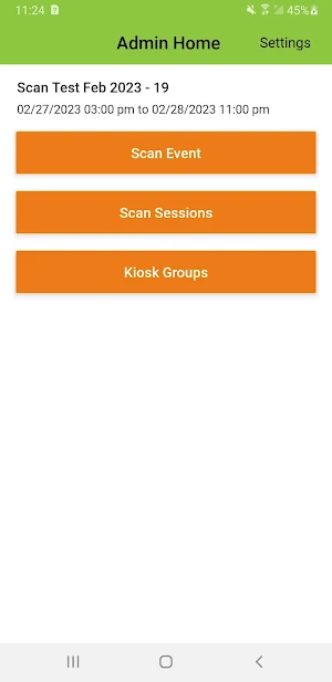 ScanAttend by Results at Hand Screenshot 2