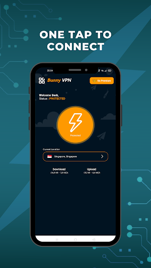 Bunny Hub - Secure VPN Proxy Screenshot 1