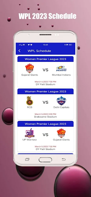 IPL & WPL 2023 Screenshot 3