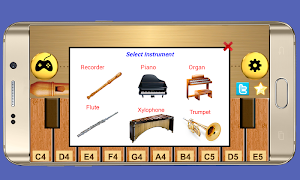 Real Flute & Recorder - Magic Tiles Music Games Screenshot 1