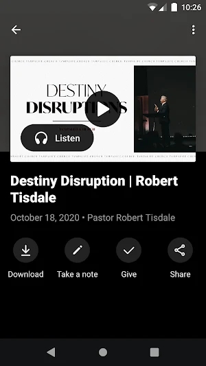 Tampa Life Church Screenshot 2