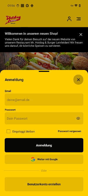 Mr. Hotdog & Burger Leinfelden Screenshot 1