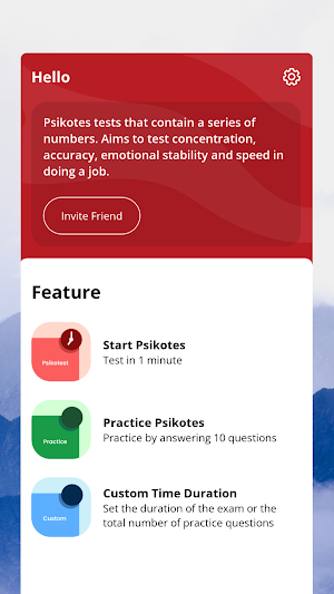 Psikotes: Kraepelin Pauli Test Screenshot 0