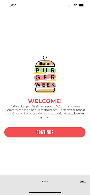 Dallas Observer Burger Week Screenshot 0