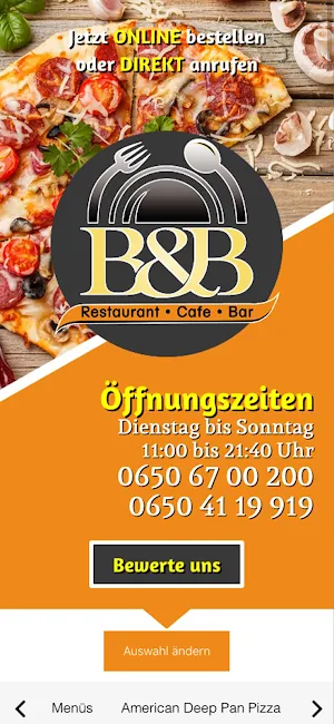 B&B Pizzeria Screenshot 0