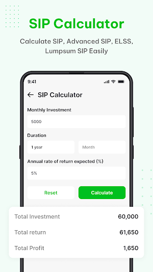 EMI Calculator - Finance Tool Screenshot 2