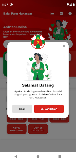 Antrian Balai Paru Makassar Screenshot 2