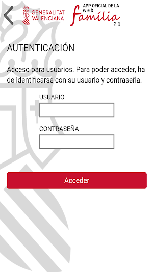 GVA Web Família 2.0 Screenshot 1