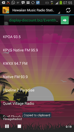 Hawaiian Music Radio Stations Screenshot 2