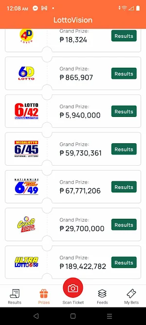 LottoVision Lotto Result Scan Screenshot 3