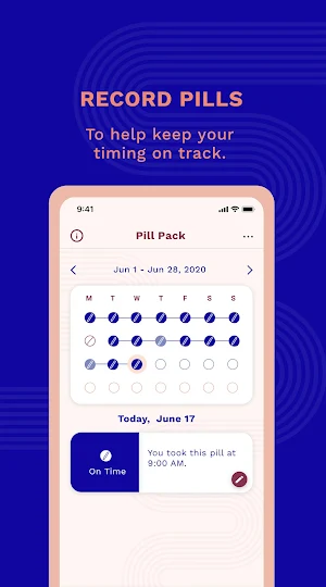 Emme: Pill & Health Tracker Screenshot 0