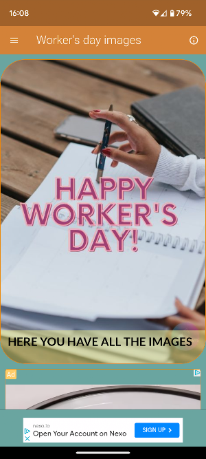 Happy Worker's Day, Images Screenshot 0