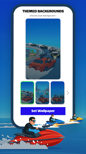 Gun Chase Launcher Screenshot 1