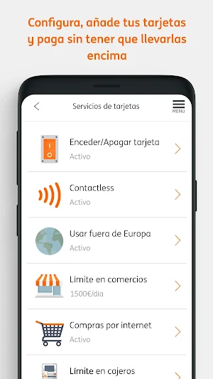 ING España. Banca Móvil Screenshot 3