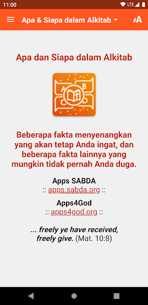 Apa dan Siapa dalam Alkitab Screenshot 0
